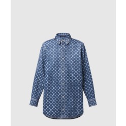 모노그램 데님 셔츠