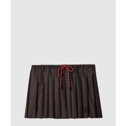 플리츠 바타비아 스커트