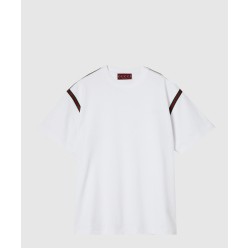 웹 코튼 저지 티셔츠