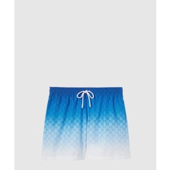 프린트 테크니컬 포플린 스위밍 쇼츠