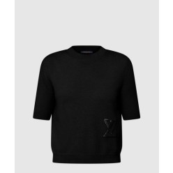 시퀸 시그니처 니트 톱