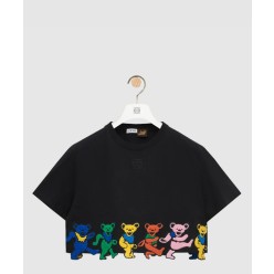 크롭 티셔츠 코튼