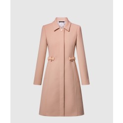 벨트 디테일 코트