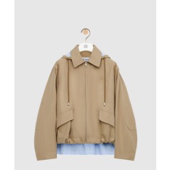 후드 파카 코튼