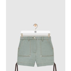 워크웨어 쇼츠 데님