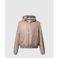 모노그램 패디드 윈드브레이커