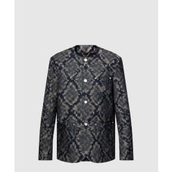 그래픽 칼라리스 데님 재킷