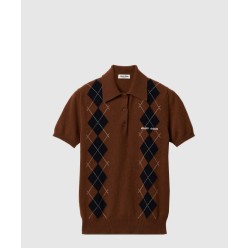 캐시미어 니트 폴로 셔츠