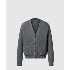 엠브로이더드 시그니처 캐시미어 가디건