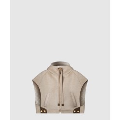 더블 페이스 오픈 암 재킷