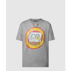 캣 스탬프 티셔츠