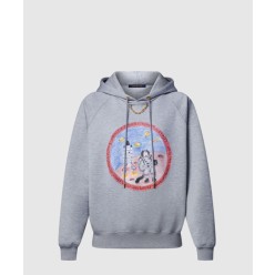 캣 스탬프 후디