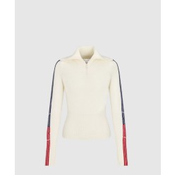 DiorAlps 지퍼 모크넥 스웨터