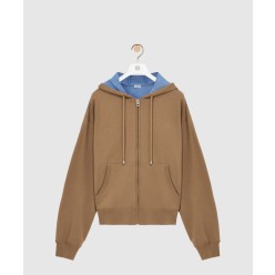 집업 후디 코튼