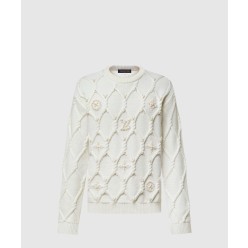 엠벨리시드 케이블 니트 울 블렌드 풀오버