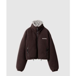 플리스 다운 재킷