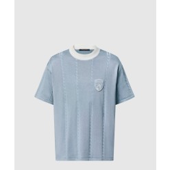 실크 코튼 반팔 크루넥