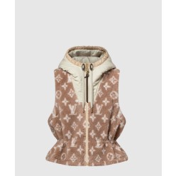 모노그램 플리스 질레