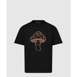 쇼트 슬리브드 인따르시아 크루넥