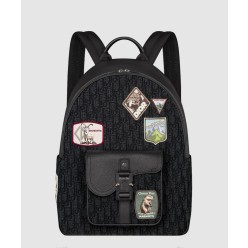 Saddle 지퍼 백팩  1ADBA