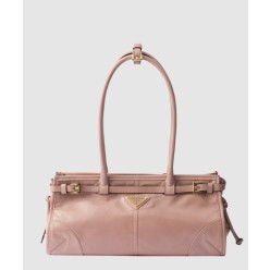 보니 미디엄 가죽 핸드백 1BA426