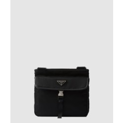 리나일론 및 사피아노 가죽 숄더백 2VH119